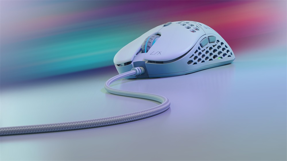SPC Gear LIX Onyx fehér gamer egér