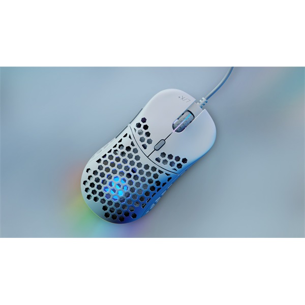 SPC Gear LIX Plus Onyx fehér gamer egér