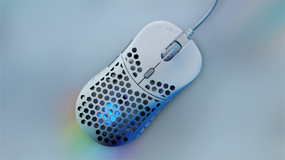 SPC Gear LIX Plus Onyx fehér gamer egér