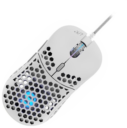 SPC Gear LIX Plus Onyx fehér gamer egér