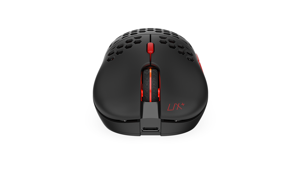 SPC Gear LIX Plus Wireless fekete vezeték nélküli gamer egér