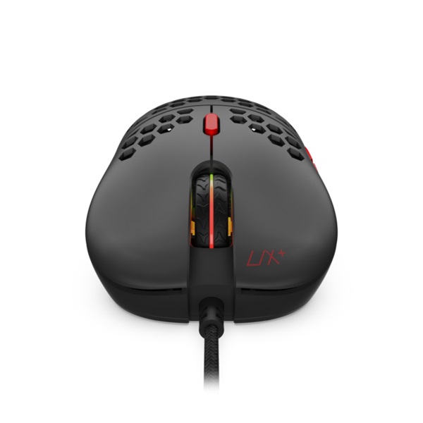 SPC Gear LIX Plus fekete gamer egér