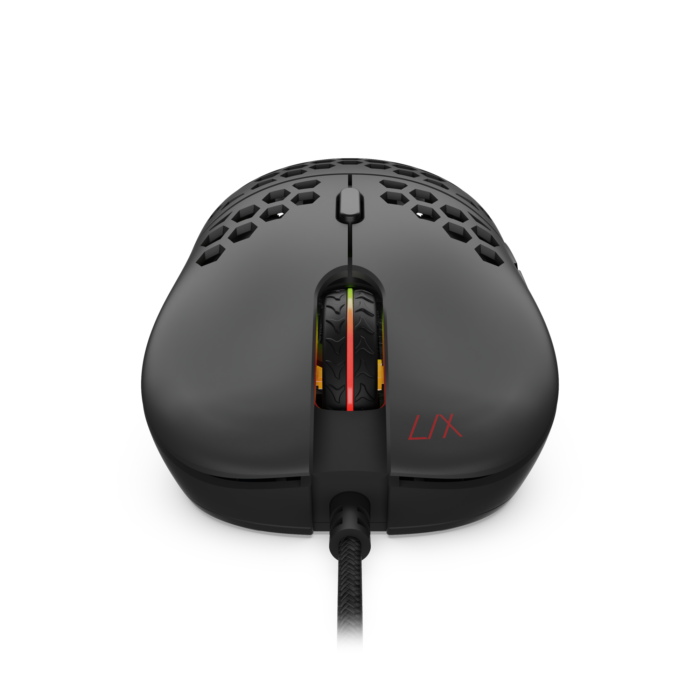 SPC Gear LIX fekete gamer egér
