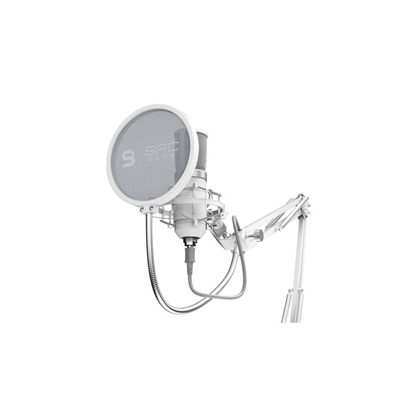 SPC Gear SM950 Onyx White streaming mikrofon