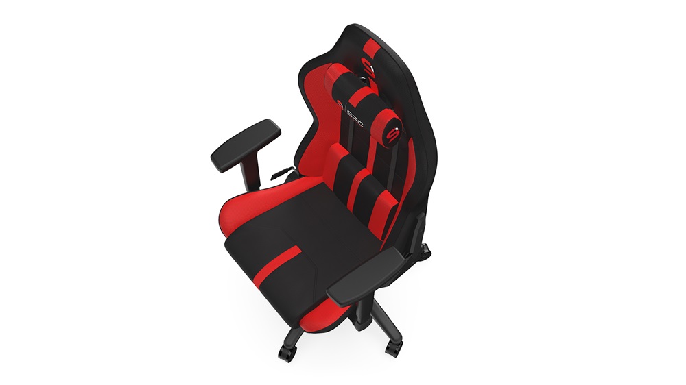 SPC Gear SR400F fekete / piros gamer szék