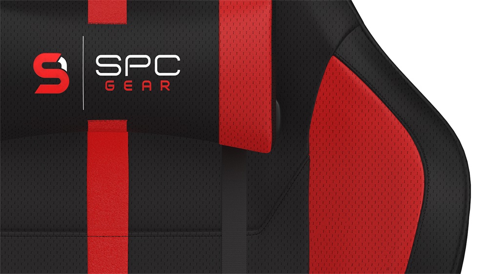 SPC Gear SR400F fekete / piros gamer szék