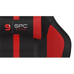 SPC Gear SR400F fekete / piros gamer szék