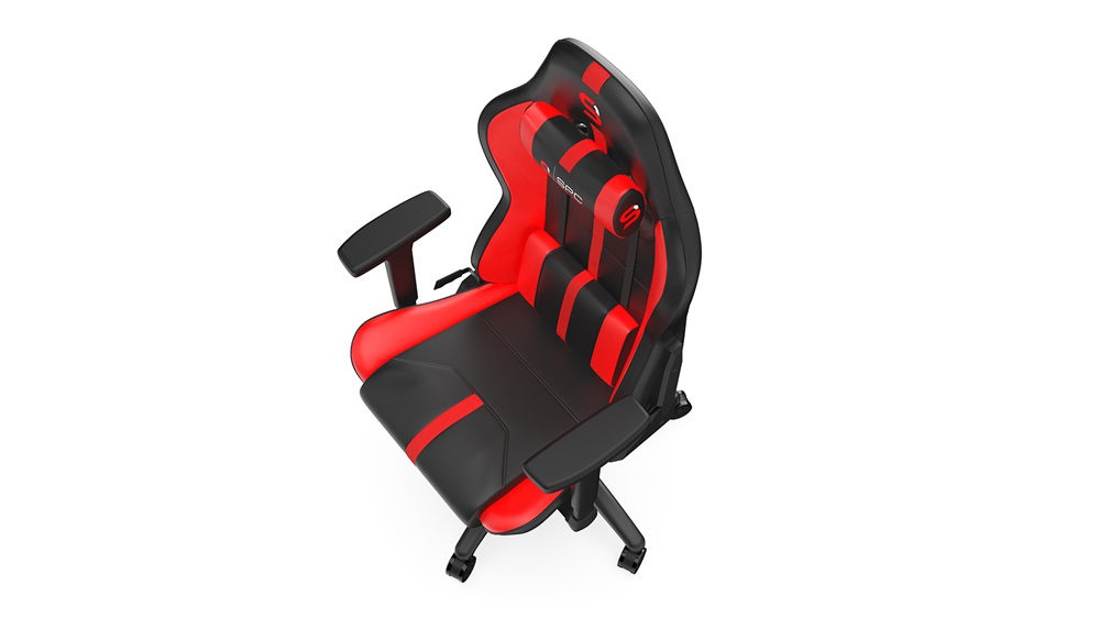 SPC Gear SR400 fekete / piros gamer szék