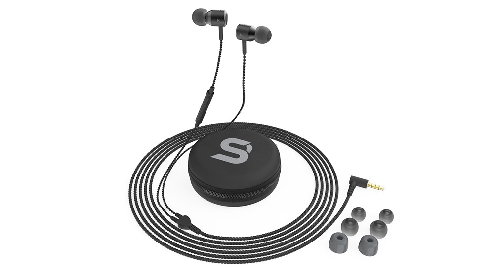 SPC Gear VIRO 101M fekete gamer fülhallgató