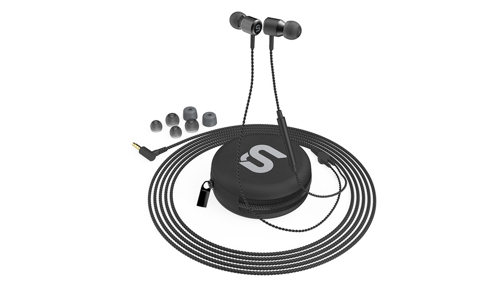 SPC Gear VIRO 101M fekete gamer fülhallgató