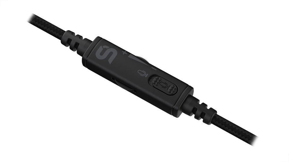 SPC Gear VIRO Infra fekete gamer headset