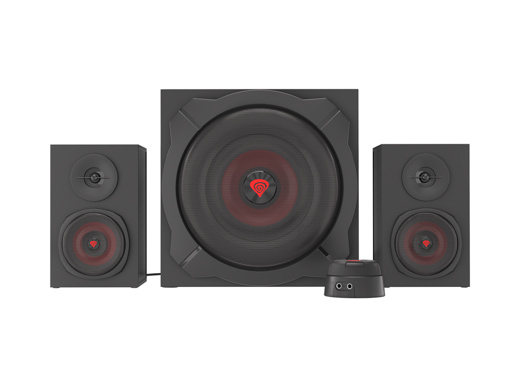 Genesis NCS-1408 HELIUM 610 Bluetooth gamer hangfal 2.1 - fekete