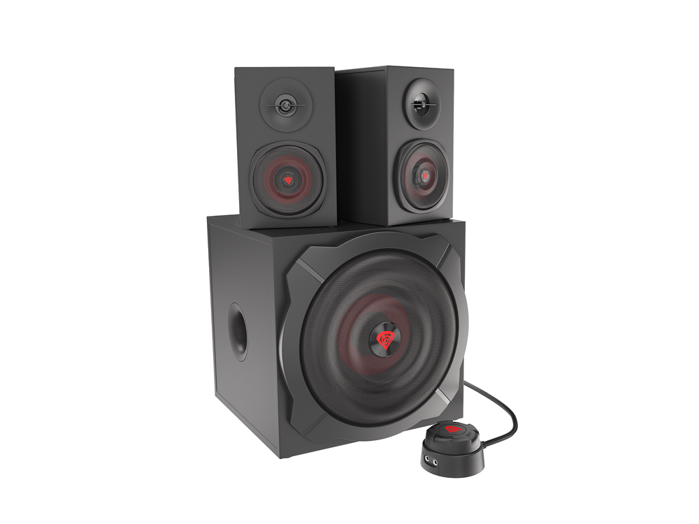Genesis NCS-1408 HELIUM 610 Bluetooth gamer hangfal 2.1 - fekete