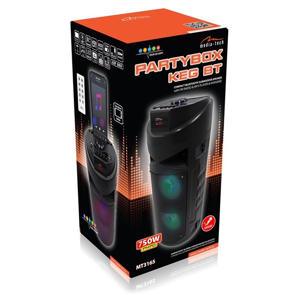 SPK Media-Tech PARTYBOX KEG BT bluetooth hangszóró