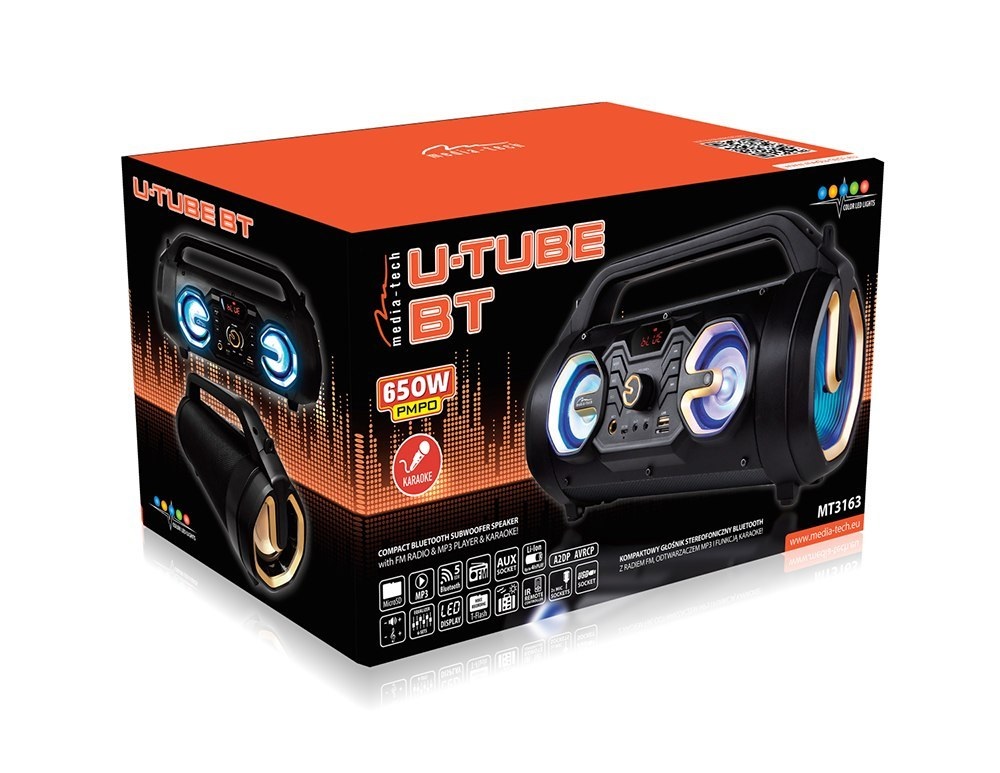 SPK Media-Tech U-Tube bluetooth hangszóró