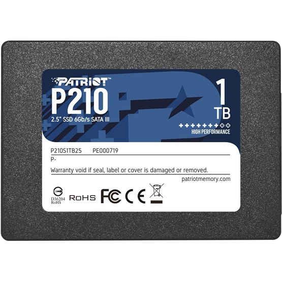 SSD Patriot 1TB P210 2,5" SATA3