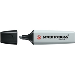 Stabilo BOSS ORIGINAL Pastel poros szürke szövegkiemelő