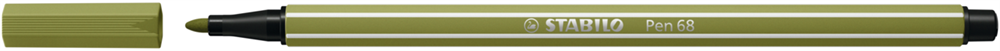 STABILO Pen 68/37 sárzöld rostirón