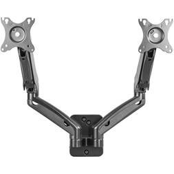 Stell SOS 1820 13"-32" VESA 100x100 Dual gázdugattyús fali monitor tartó konzol