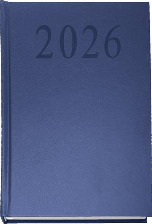 2026 A5 napi beosztású kék határidőnapló