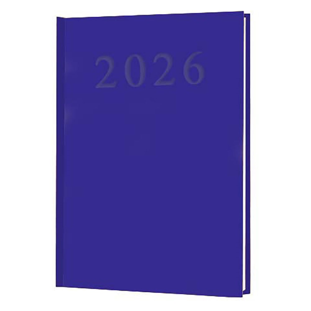 2026 A5 napi beosztású kék határidőnapló