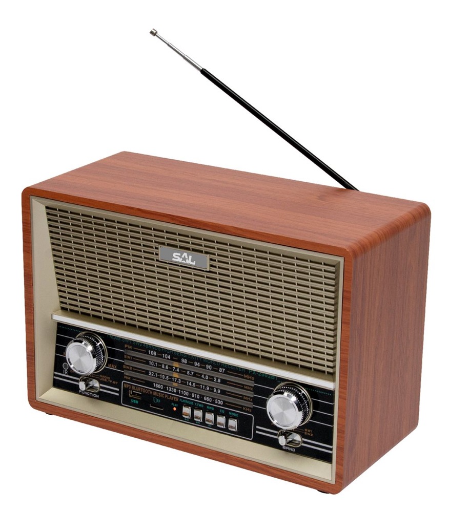 Sal RRT 4B Bluetooth/USB/SD/FM retro rádió