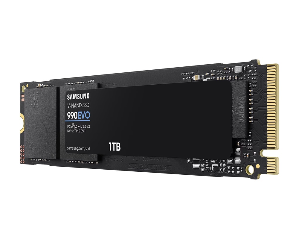 Samsung 1000GB NVMe M.2 2280 990 EVO (MZ-V9E1T0BW) SSD