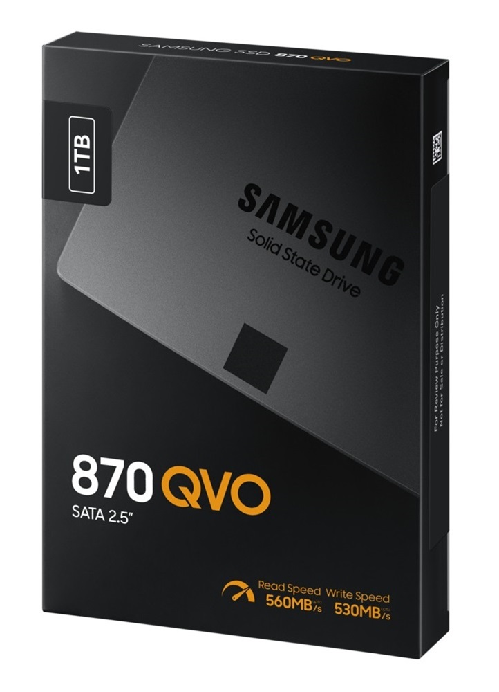 Samsung 1000GB SATA3 2,5" 870 QVO (MZ-77Q1T0BW) SSD