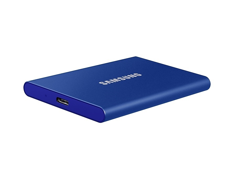 Samsung 1000GB USB 3.2 (MU-PC1T0H/WW) kék T7 külső SSD