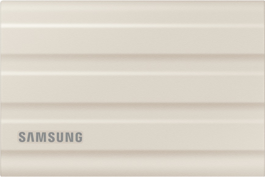 Samsung 1000GB USB 3.2 (MU-PE1T0K/EU) bézs T7 Shield külső SSD