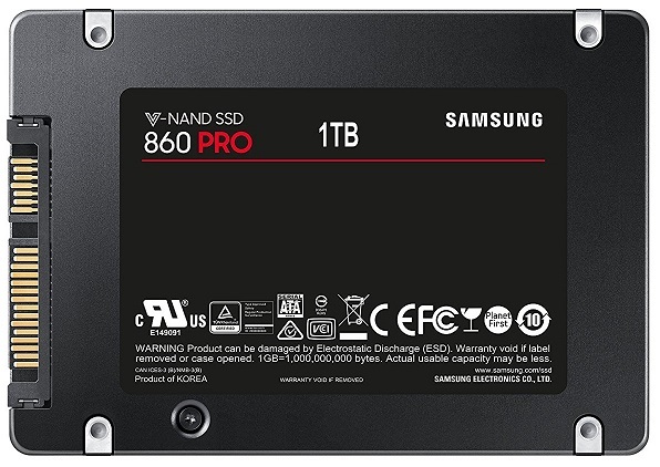 Samsung 1024GB SATA3 2.5" 860 PRO Basic (MZ-76P1T0B/EU) SSD