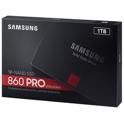 Samsung 1024GB SATA3 2.5" 860 PRO Basic (MZ-76P1T0B/EU) SSD