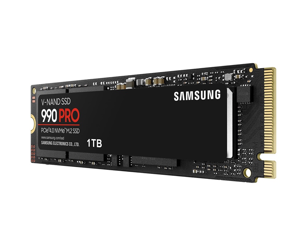 Samsung 1TB M.2 NVMe 2280 990 Pro (MZ-V9P1T0BW) fekete SSD