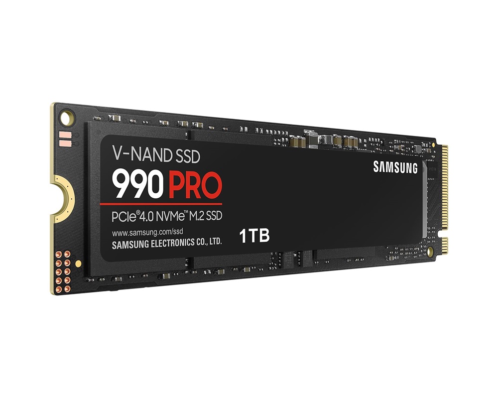 Samsung 1TB M.2 NVMe 2280 990 Pro (MZ-V9P1T0BW) fekete SSD