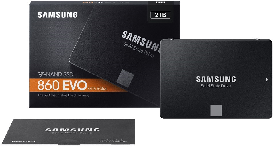 Samsung 2000GB SATA3 2,5" 860 EVO Basic (MZ-76E2T0B/EU) SSD