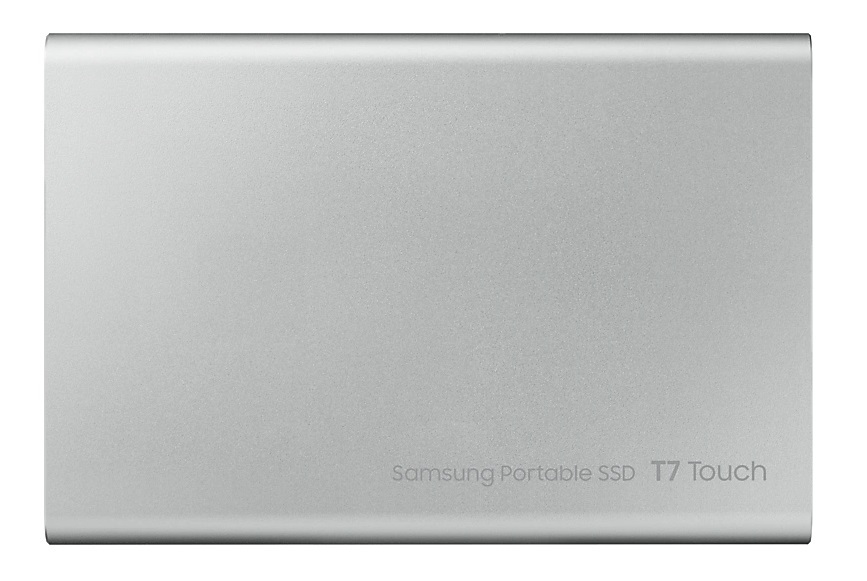 Samsung 2000GB USB 3.2 (MU-PC2T0S/WW) ezüst ujjlenyomatolvasós T7 Touch külső SSD