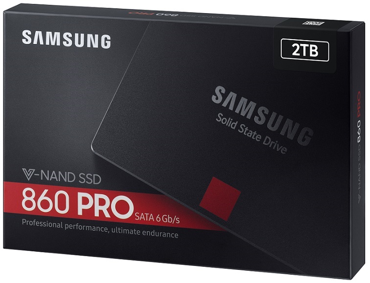 Samsung 2048GB SATA3 2.5" 860 PRO Basic (MZ-76P2T0B/EU) SSD