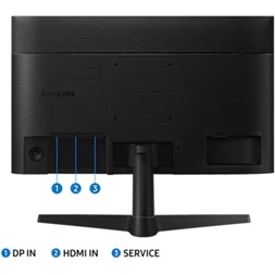 Samsung 22" F22T370FWR FHD IPS DP/HDMI fekete LED monitor