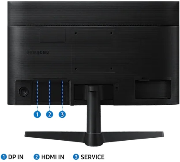 Samsung 22" F22T370FWR FHD IPS DP/HDMI fekete LED monitor