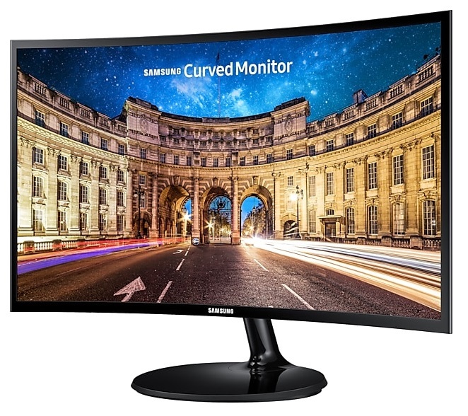 Samsung 23,5" C24F390FHR FHD VA VGA/HDMI fekete ívelt LED monitor