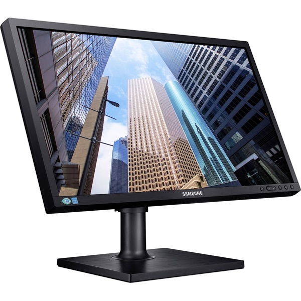 Samsung 23,6" S24E450BL TN FHD VGA/DVI fekete monitor (Használt A)