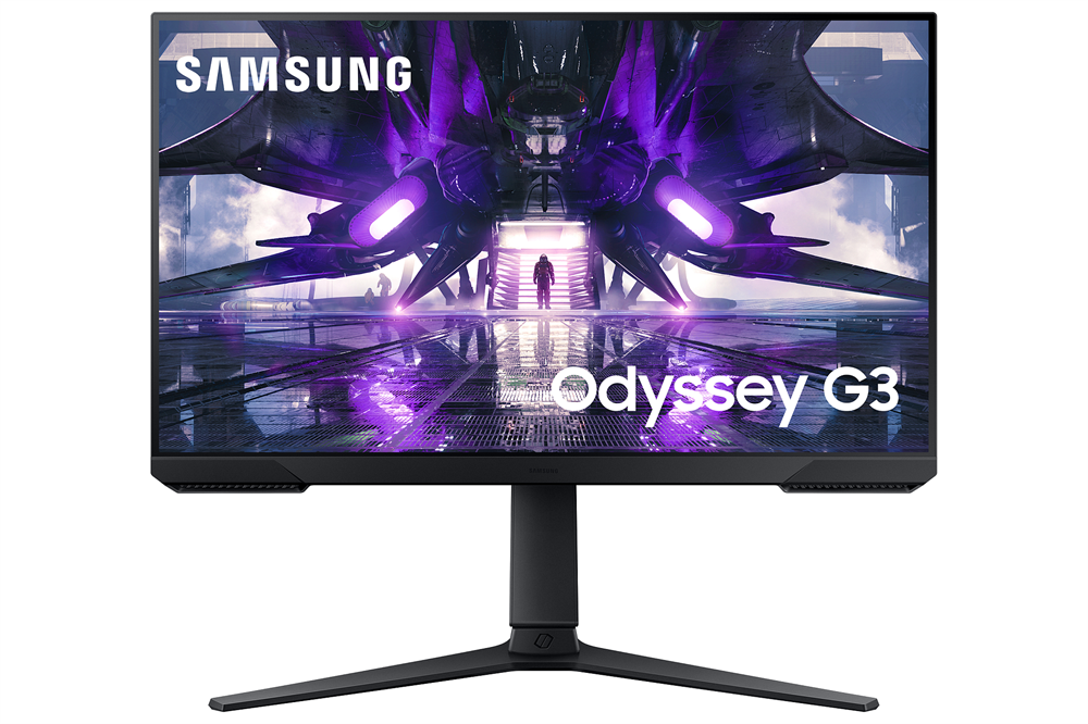 Samsung 24" LS24AG300NRX FHD VA 144Hz DP/HDMI fekete gamer monitor