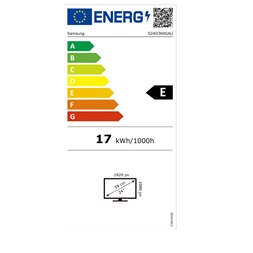 Samsung 24" LS24D360GAUXEN Essential S3 S36C FHD VA VGA/HDMI ívelt monitor (Újracsomagolt)