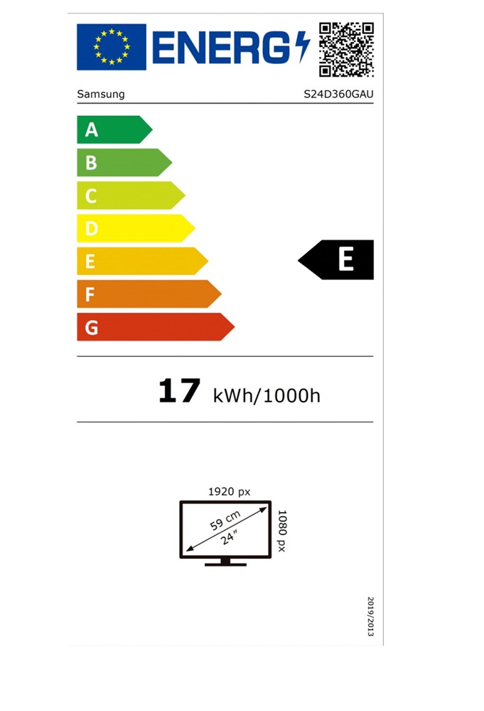 Samsung 24" LS24D360GAUXEN Essential S3 S36C FHD VA VGA/HDMI ívelt monitor (Újracsomagolt)