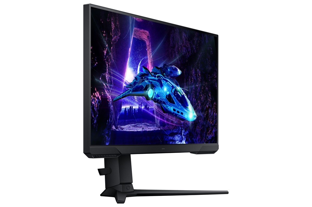 Samsung 24" LS24DG300EUXEN Odyssey G3 G30D FHD VA 180Hz DP/HDMI gamer monitor (Újracsomagolt)