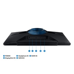 Samsung 24" LS24DG300EUXEN Odyssey G3 G30D FHD VA 180Hz DP/HDMI gamer monitor (Újracsomagolt)