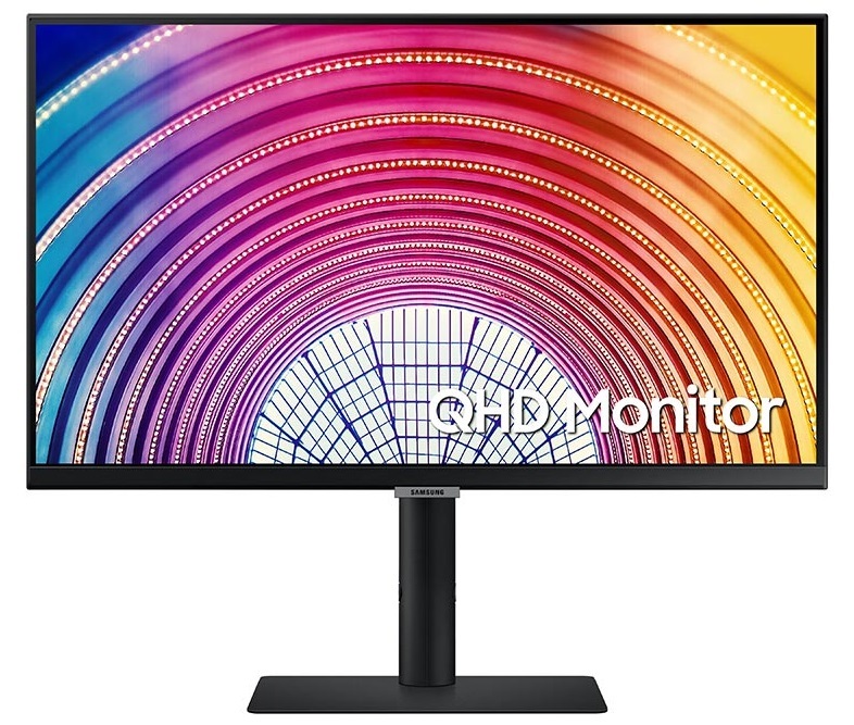 Samsung 24" S24A600NWU QHD IPS HDMI/DP/USB fekete LED monitor