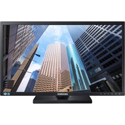 Samsung 24" S24E450D TN FHD VGA/DVI/DP fekete monitor (Használt A)