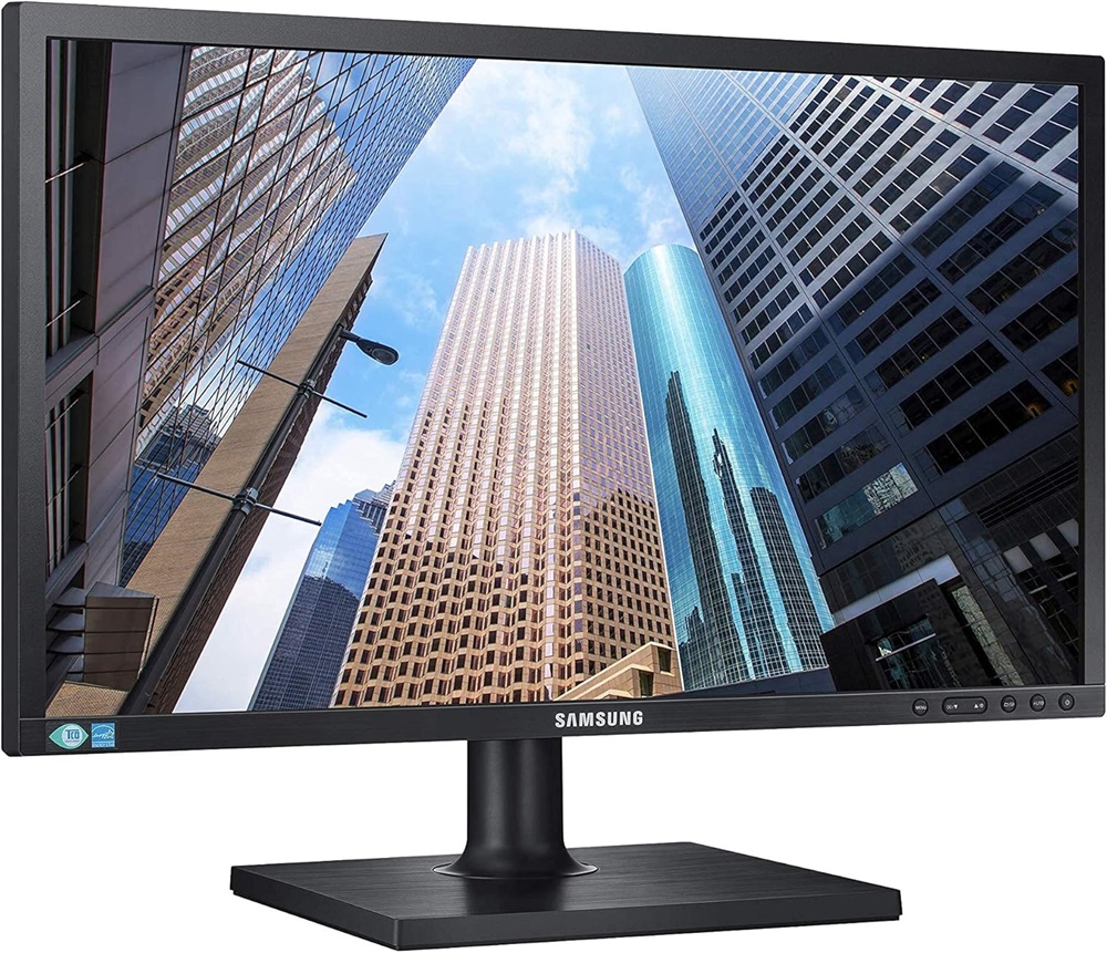 Samsung 24" S24E450D TN FHD VGA/DVI/DP fekete monitor (Használt A)