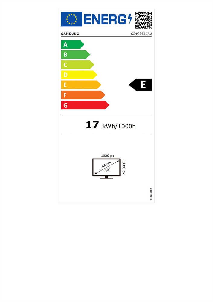Samsung 24" LS24C366EAUXEN FHD VA HDMI/VGA ívelt monitor
